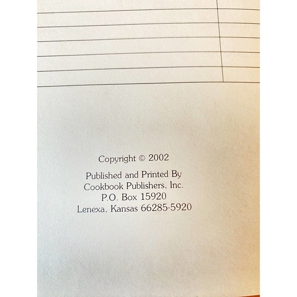 Our Best Recipes Terrace United Methodist Church Vintage 1002 Cookbook - Picture 3 of 11